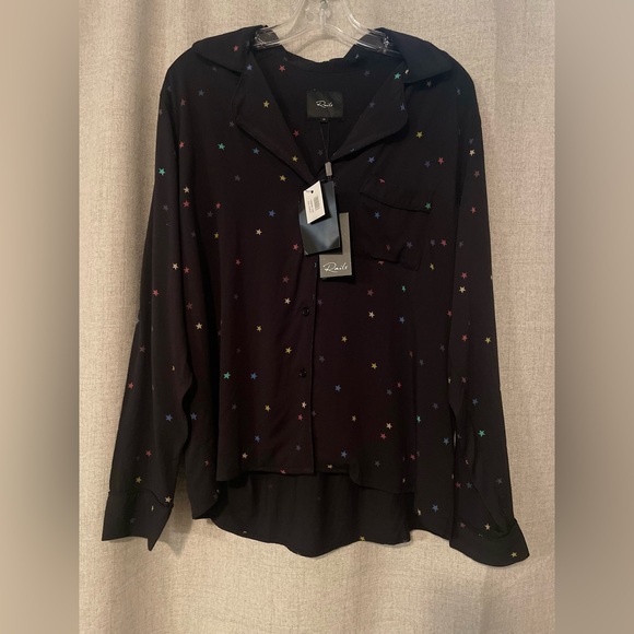 Rails | Clara Pajama Set in Rainbow Stars | M - Picture 5 of 11